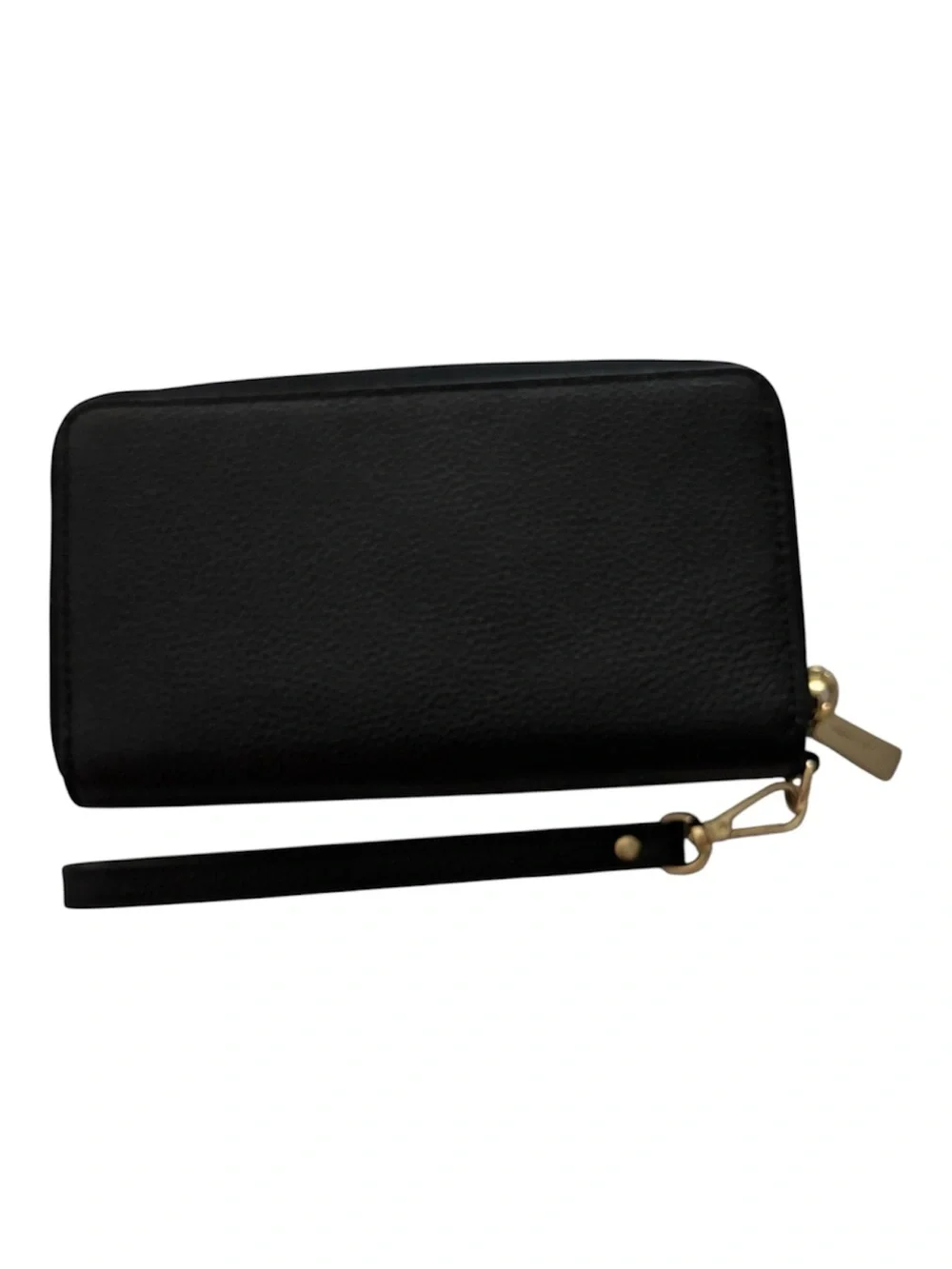 Michael Kors Jet Set Travel Leather Wallet Wristlet Large Multifunction Black